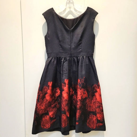 Cynthia Steffe Black and Red  Dress - Picture 7 of 11